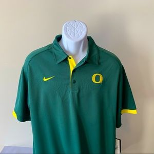 Nike Oregon Ducks Football Dri-FIT Polo Golf Shirt